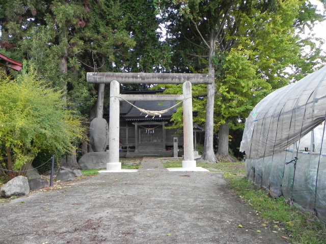 岩木熊野神社の参道